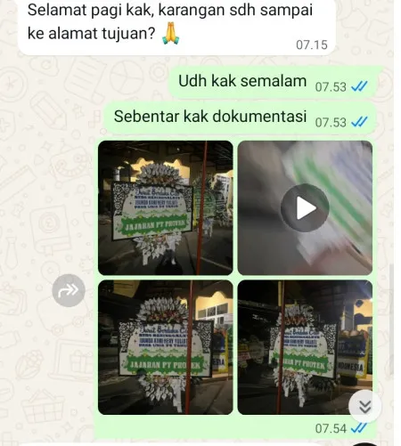 Pengiriman Papan Bunga Selamat Manggarai Timur