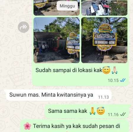 Pengiriman Papan Bunga Duka Manggarai Timur
