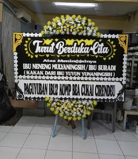 Papan Bunga Duka Manggarai Timur