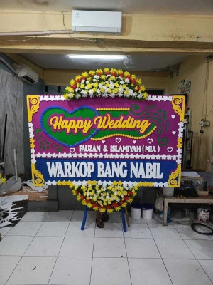 Papan Bunga di Manggarai Timur