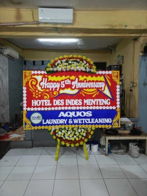 Papan Bunga di Manggarai Timur