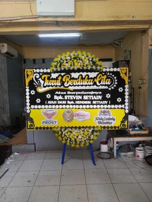 Papan Bunga di Manggarai Timur
