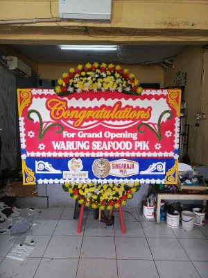 Papan Bunga di Manggarai Timur
