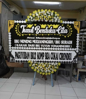 Papan Bunga di Manggarai Timur