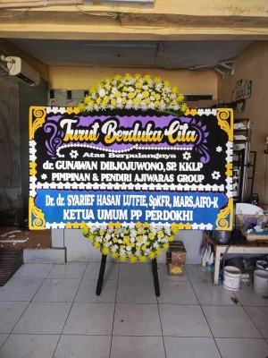 Papan Bunga di Manggarai Timur